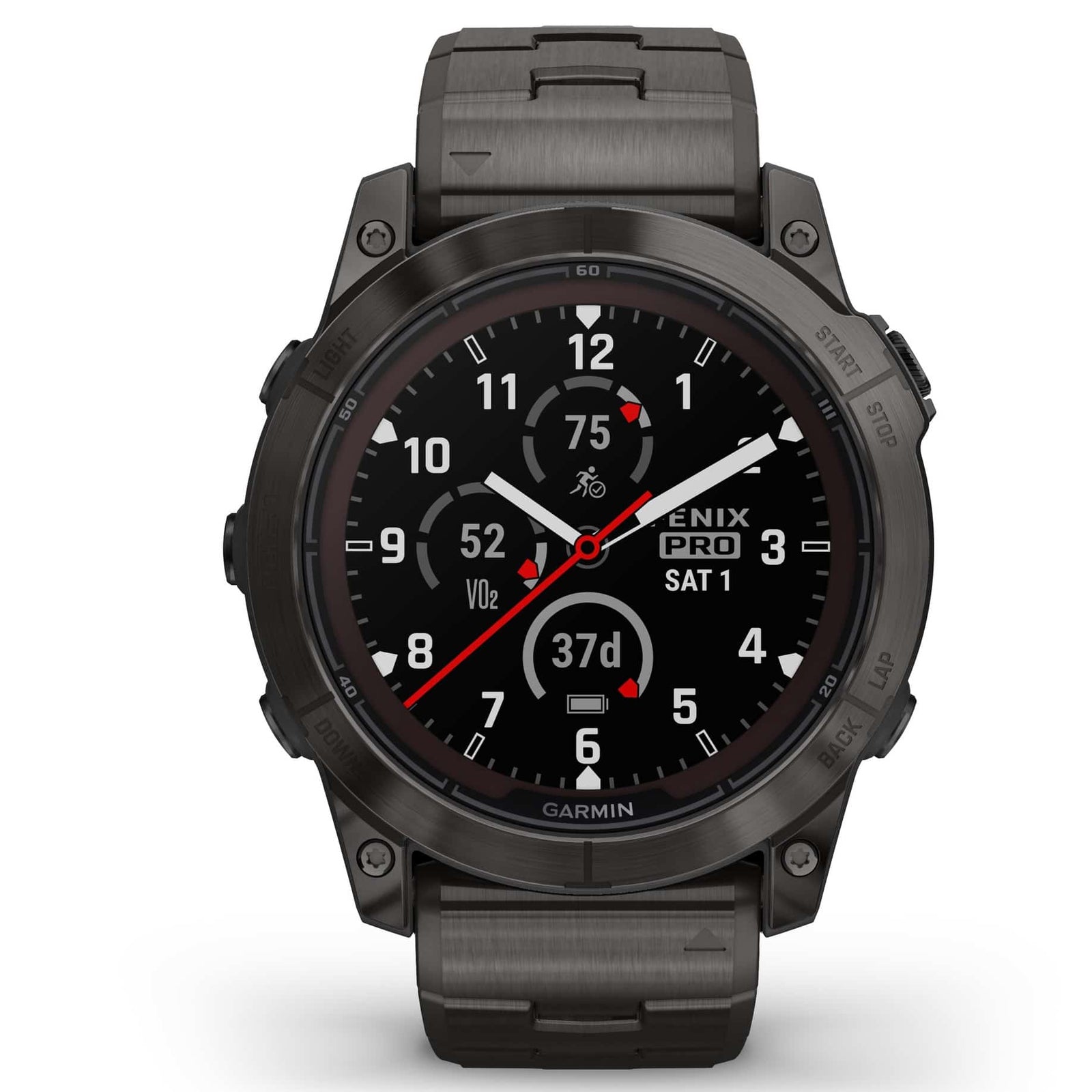 Orologio Garmin Fenix 7X PRO Titanium 010-02778-30 Sapphire Solar 51 mm uomo-2b Gioielli