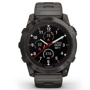 Orologio Garmin Fenix 7X PRO Titanium 010-02778-30 Sapphire Solar 51 mm uomo-2b Gioielli