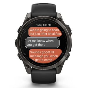 Garmin Fenix 8 010-02904-21 Titanio Sapphire Amoled 47 mm-2b Gioielli