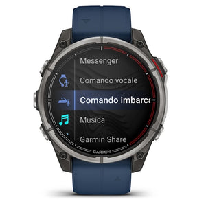 Orologio Garmin Quatix 8 010-02904-51 Amoled 47 mm-2b Gioielli