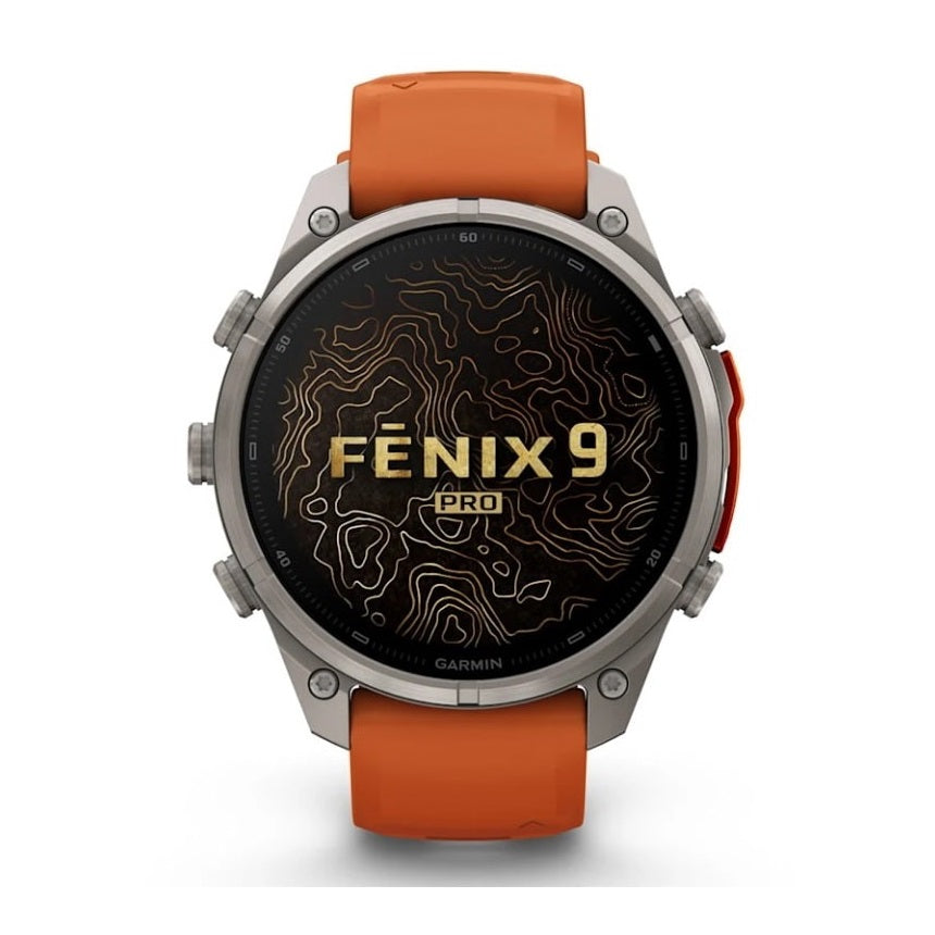 Garmin fenix 9 Pro inReach 47 mm AMOLED Titanio 010-04336-01-2b Gioielli