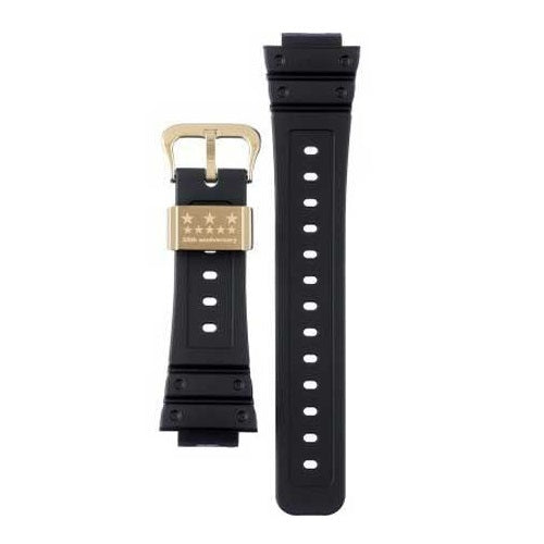 Cinturino Casio originale per G-Shock DW-5040 resina nero-2b Gioielli