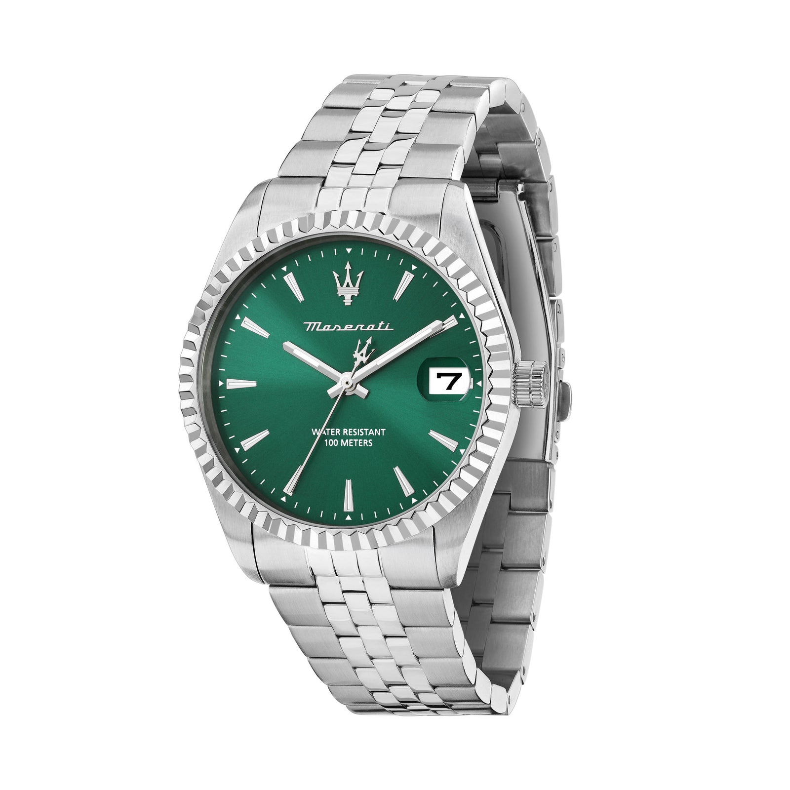 Orologio Maserati Competizione R8853100057 quarzo con data verde 41 mm-2b Gioielli