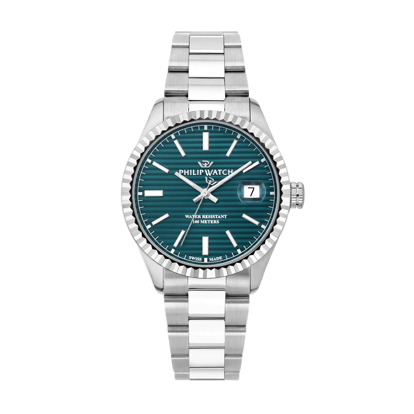 Orologio Philip Watch Caribe Urban R8253597130 uomo verde 39 mm-2b Gioielli