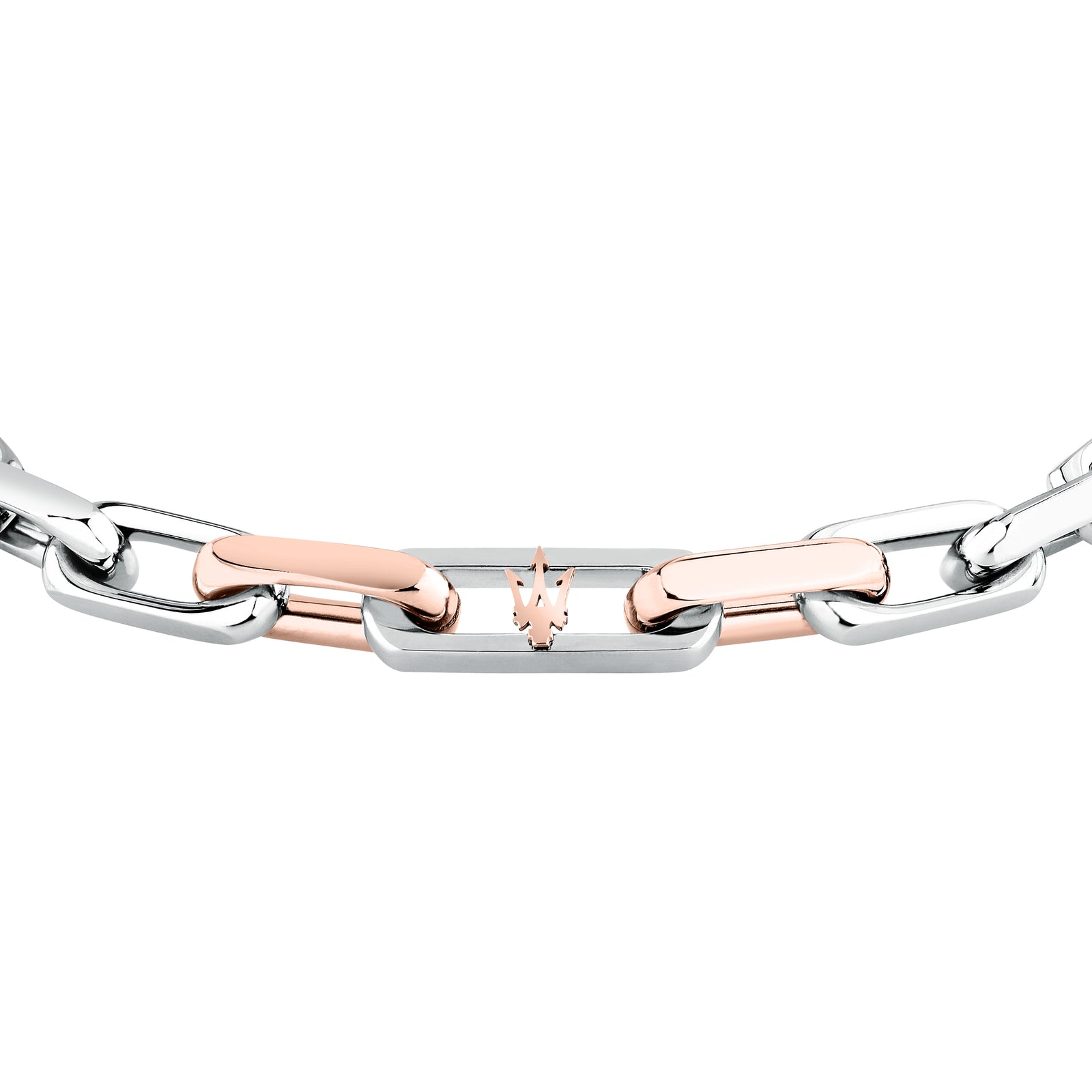 Dettaglio elemento centrale del bracciale Maserati JM526AVD114