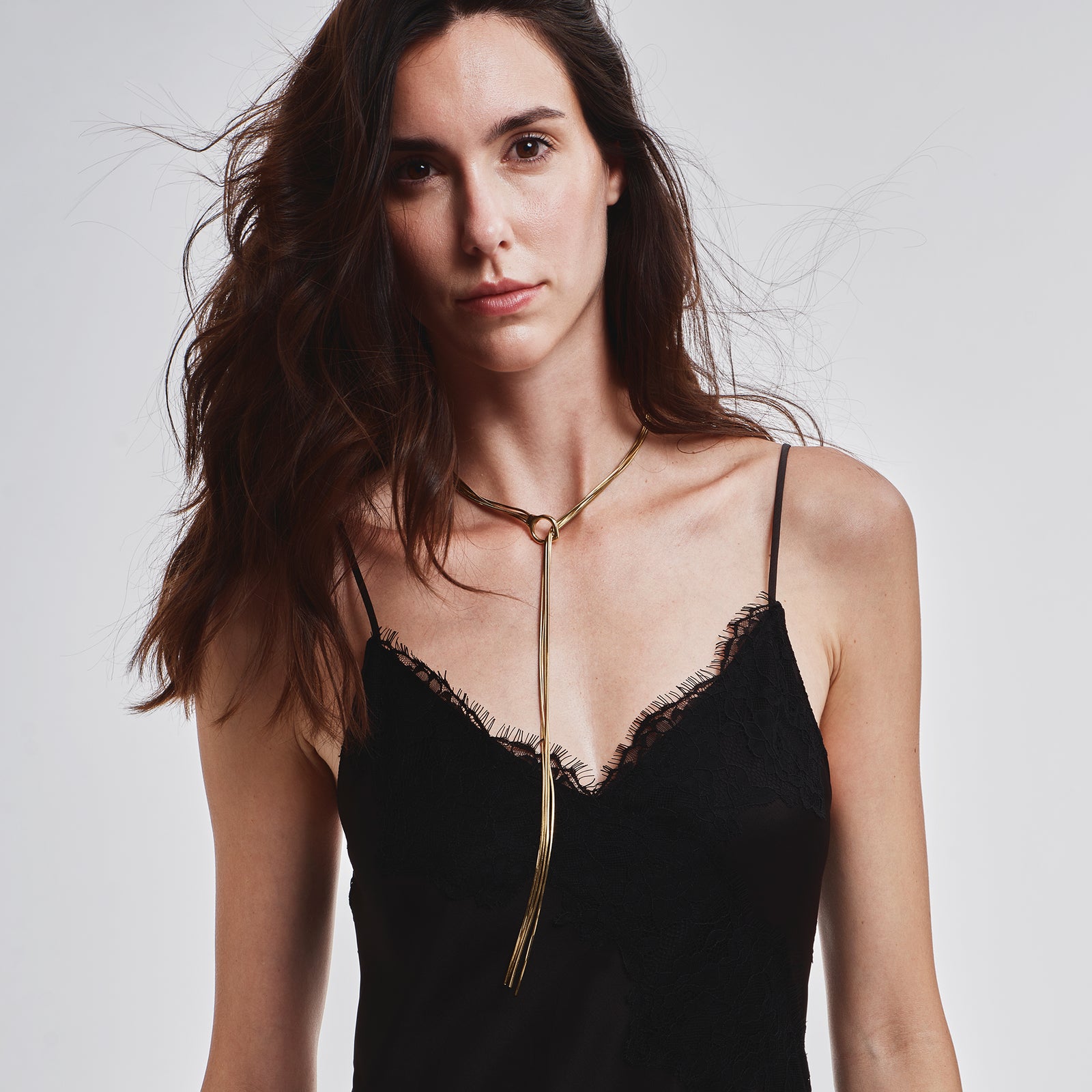 Collana Breil Falling Star TJ4182 dorata a quattro fili-2b Gioielli
