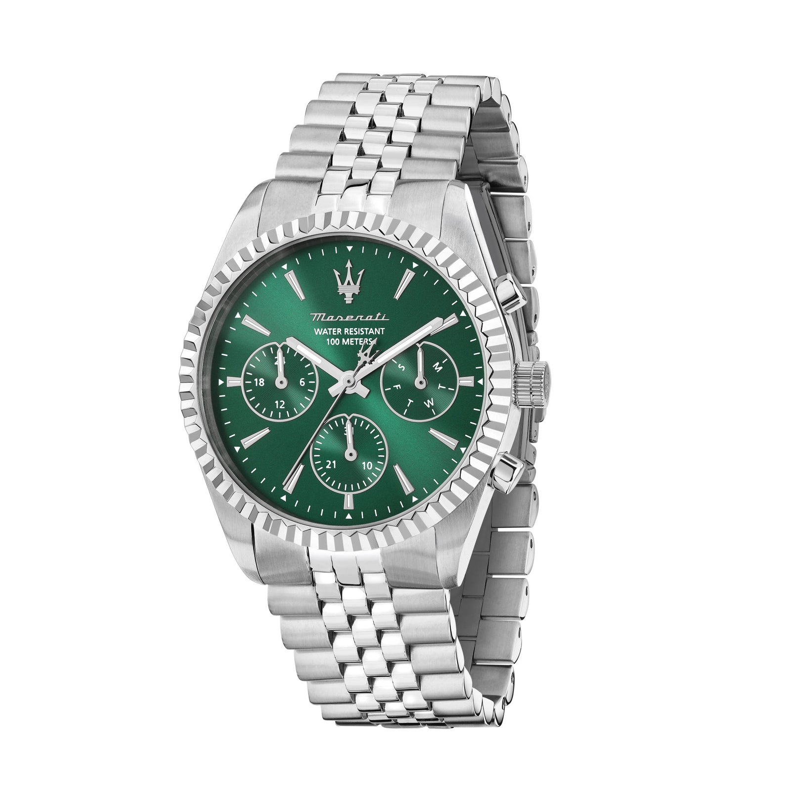 Orologio Maserati Competizione R8853100052 multifunzione verde 41 mm-2b Gioielli