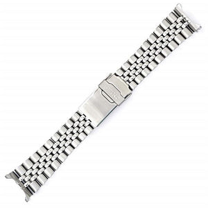 Bracciale Seiko originale modello Jubilee per Seiko 007 - Seiko 009 - Seiko 5 mm 22-2b Gioielli
