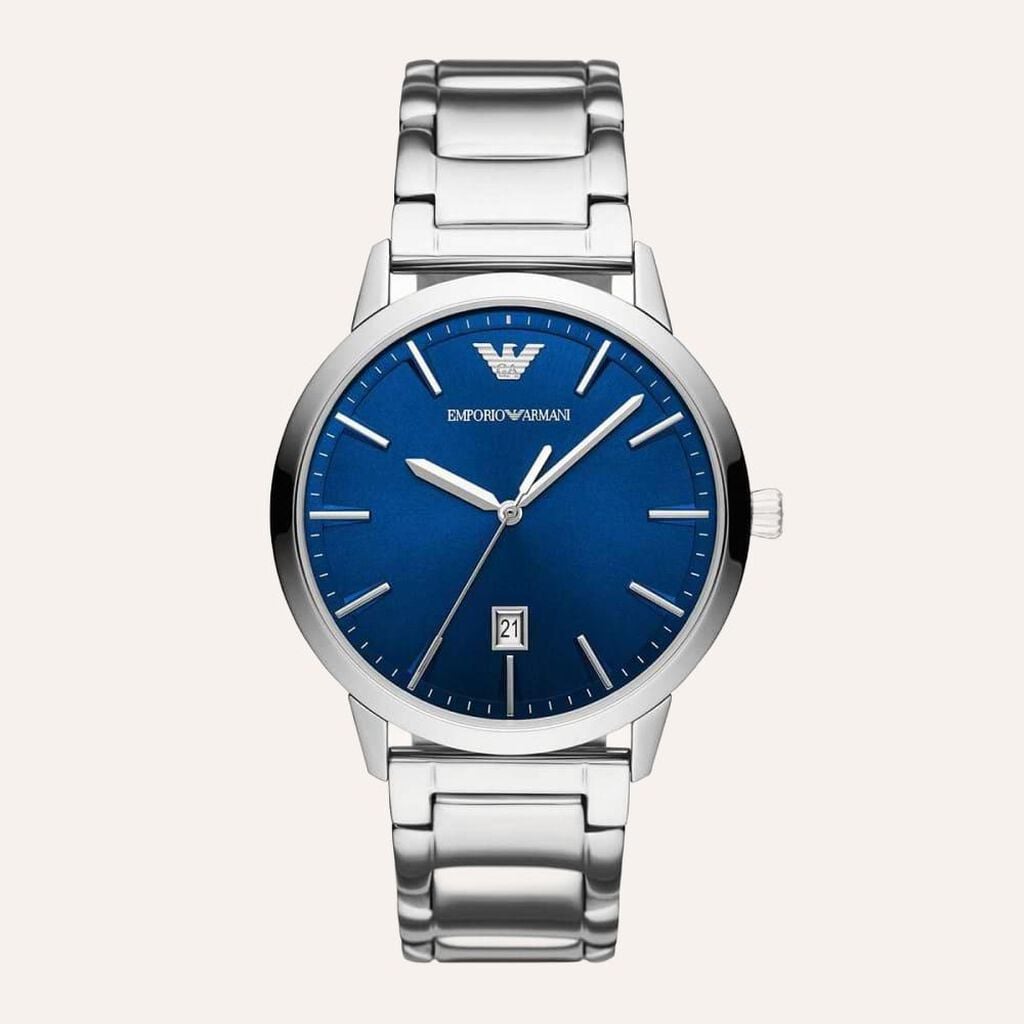 Orologio Emporio Armani AR11311 uomo 43 mm blu-2b Gioielli