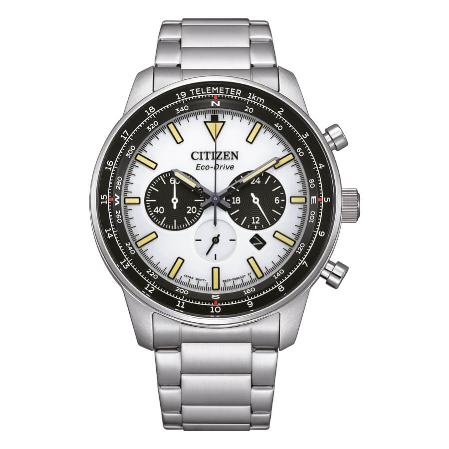 Orologio Citizen OF CA4500-91A Aviator cronografo uomo 44 mm-2b Gioielli