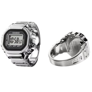 Orologio Anello Casio Ring-Watch CRW-001-1ER Limited Edition 20 mm-2b Gioielli