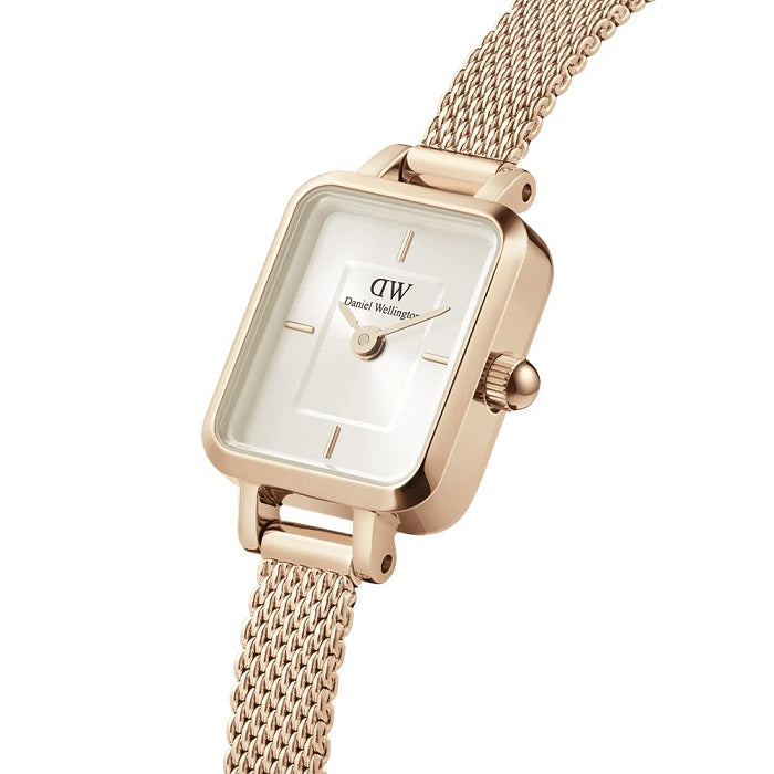 Orologio DW Quadro Mini Melrose DW00100651 donna 15x18 mm-2b Gioielli