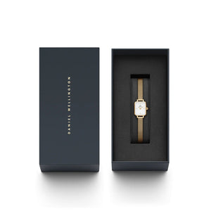 Orologio DW Quadro Mini Evergold DW00100725 donna 15x18 mm-2b Gioielli