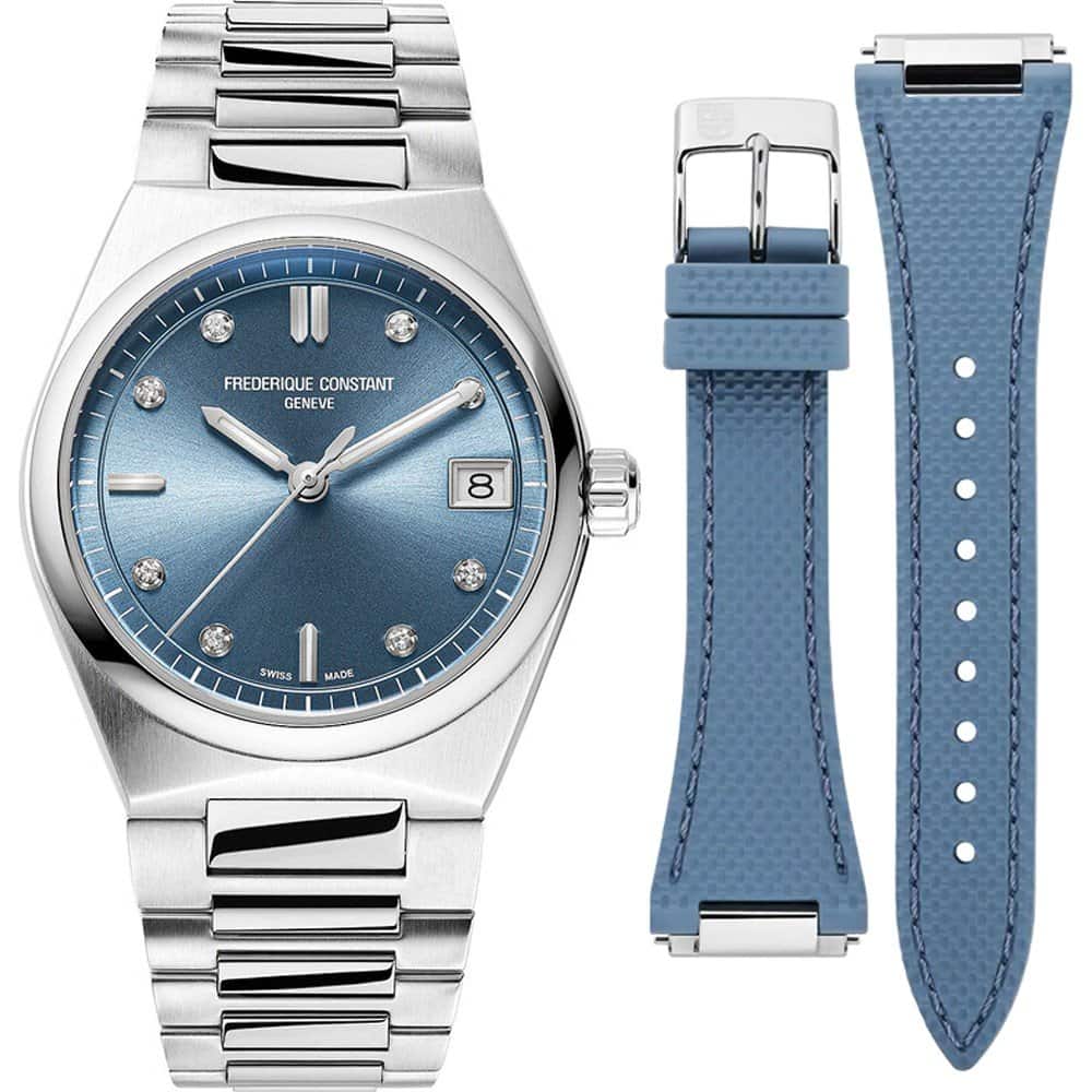 Orologio Frederique Constant Highlife FC-240LND2NH26B diamanti donna 31 mm-2b Gioielli
