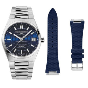 Orologio Frederique Constant Higlife FC-303N2NH6B automatico donna doppio cinturino 34 mm-2b Gioielli