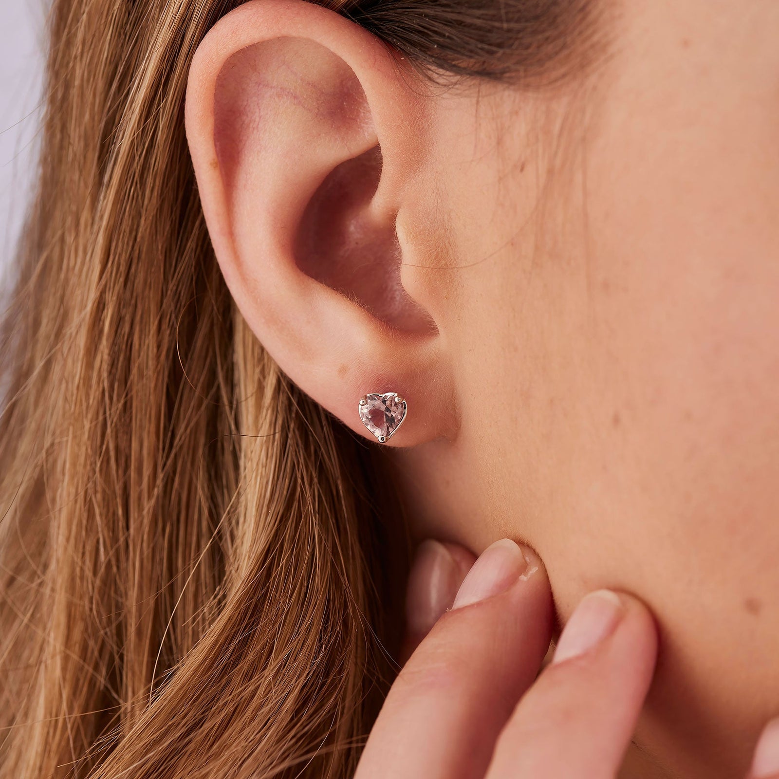 Monorecchino Brosway Fancy FTP09 donna argento 925 cuore rosa 5 mm-2b Gioielli