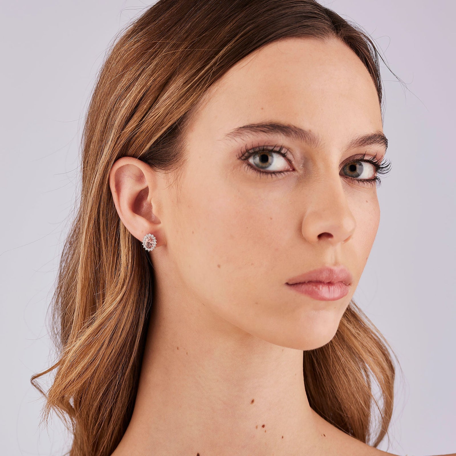 Orecchini Brosway Fancy FTP16 argento 925 zirconia rosa