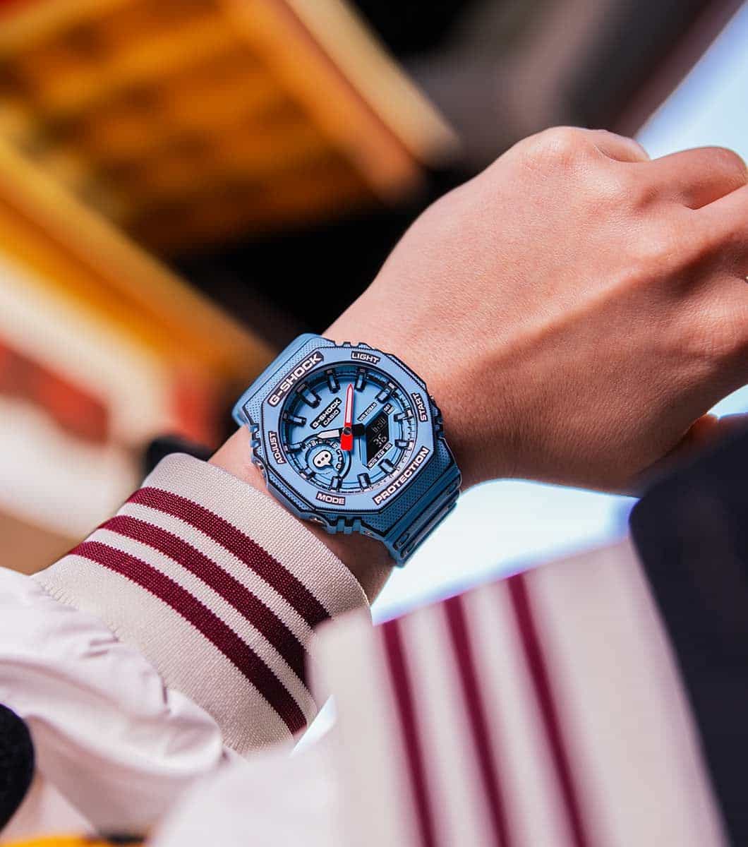 Orologio Casio G-Shock GA-2100MNG-7AER Manga Limited Edition uomo-2b Gioielli