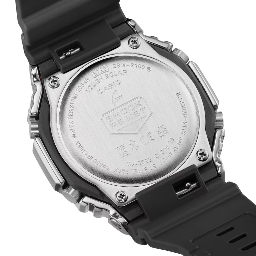 Orologio Casio G-Shock GBM-2100-1AER solare uomo-2b Gioielli