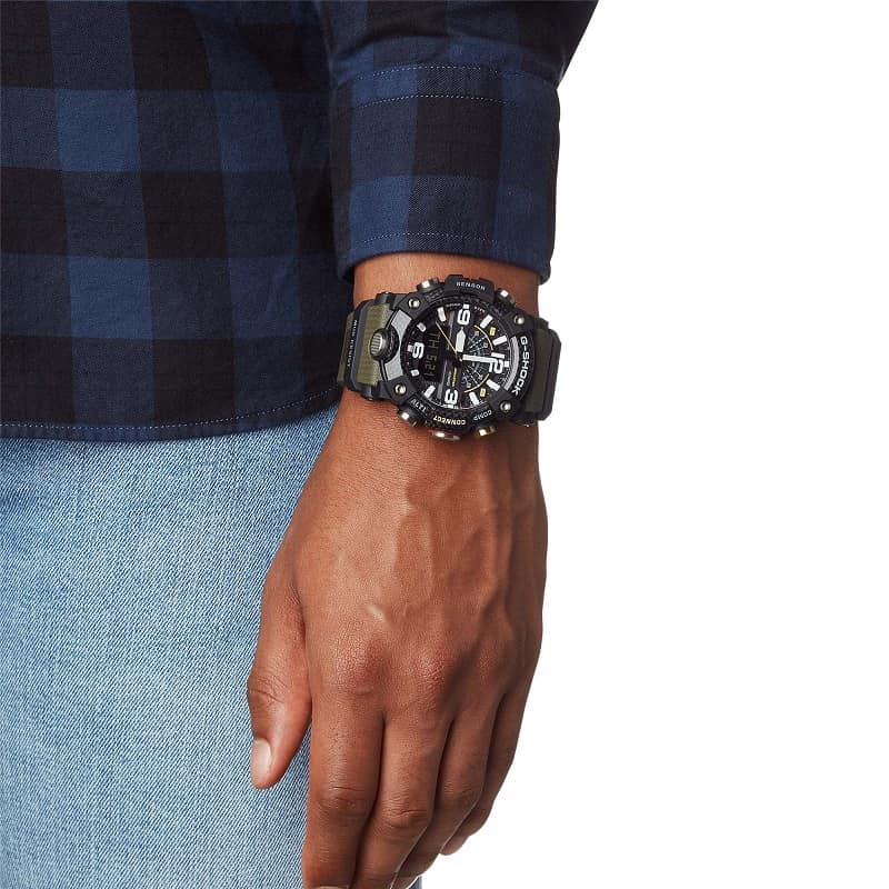 Orologio Casio G-Shock Mudmaster GG-B100-1A3ER bussola altimetro-2b Gioielli