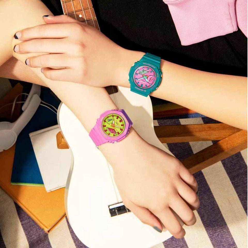Orologio Casio G-Shock GMA-S2100BS-3AER Bright Summer-2b Gioielli