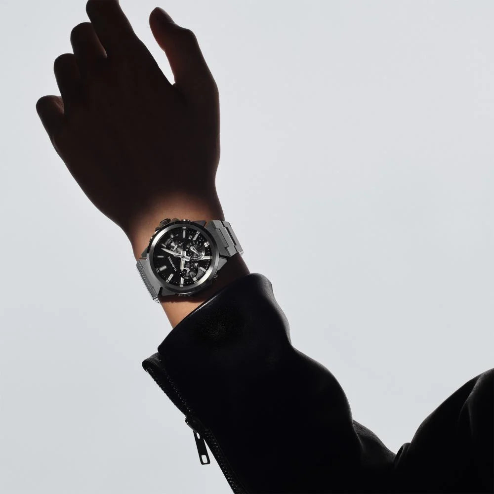 Casio G-SHOCK GST-W1000D-1AER G-STEEL Tough Solar nero acciaio-2b Gioielli