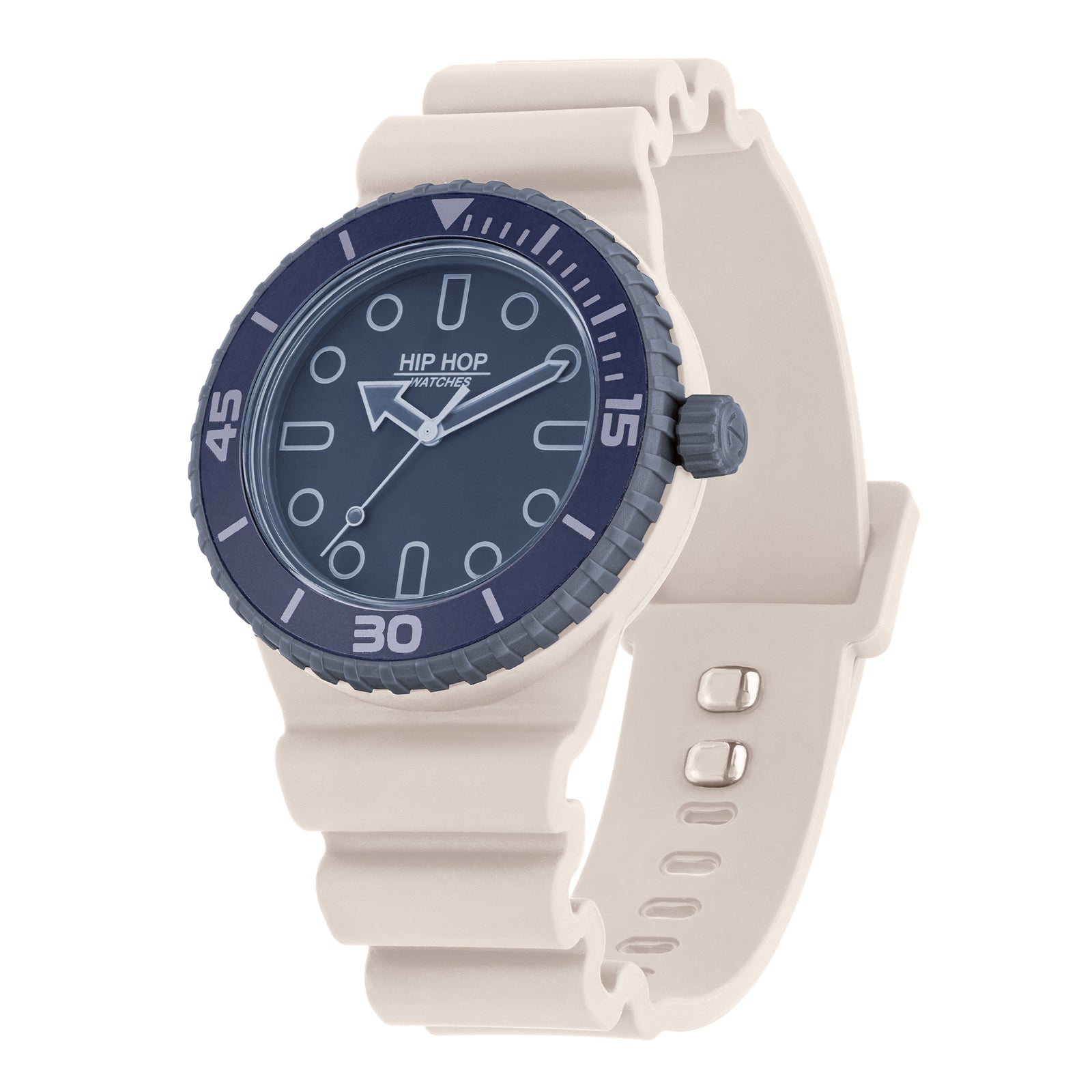 Orologio Hip Hop Master HWU1333 uomo 41 mm blu/ghiaccio-2b Gioielli
