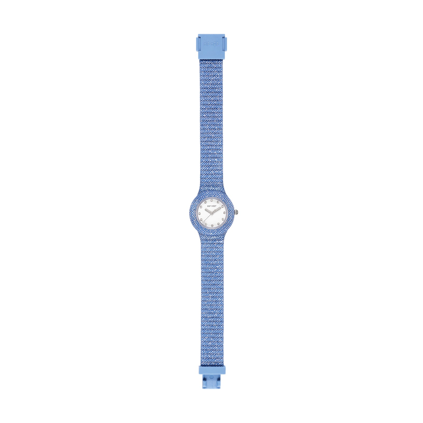 Orologio Hip Hop Shimmer Crush HWU1337 donna 32 mm blu-2b Gioielli