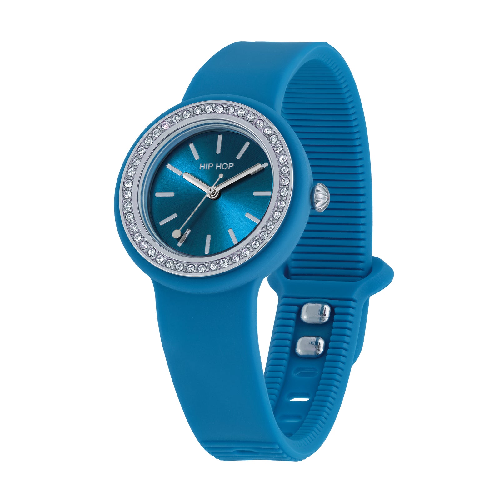 Orologio Hip Hop Hero.Dot Bezel HWU1341 donna 34 mm ottanio-2b Gioielli