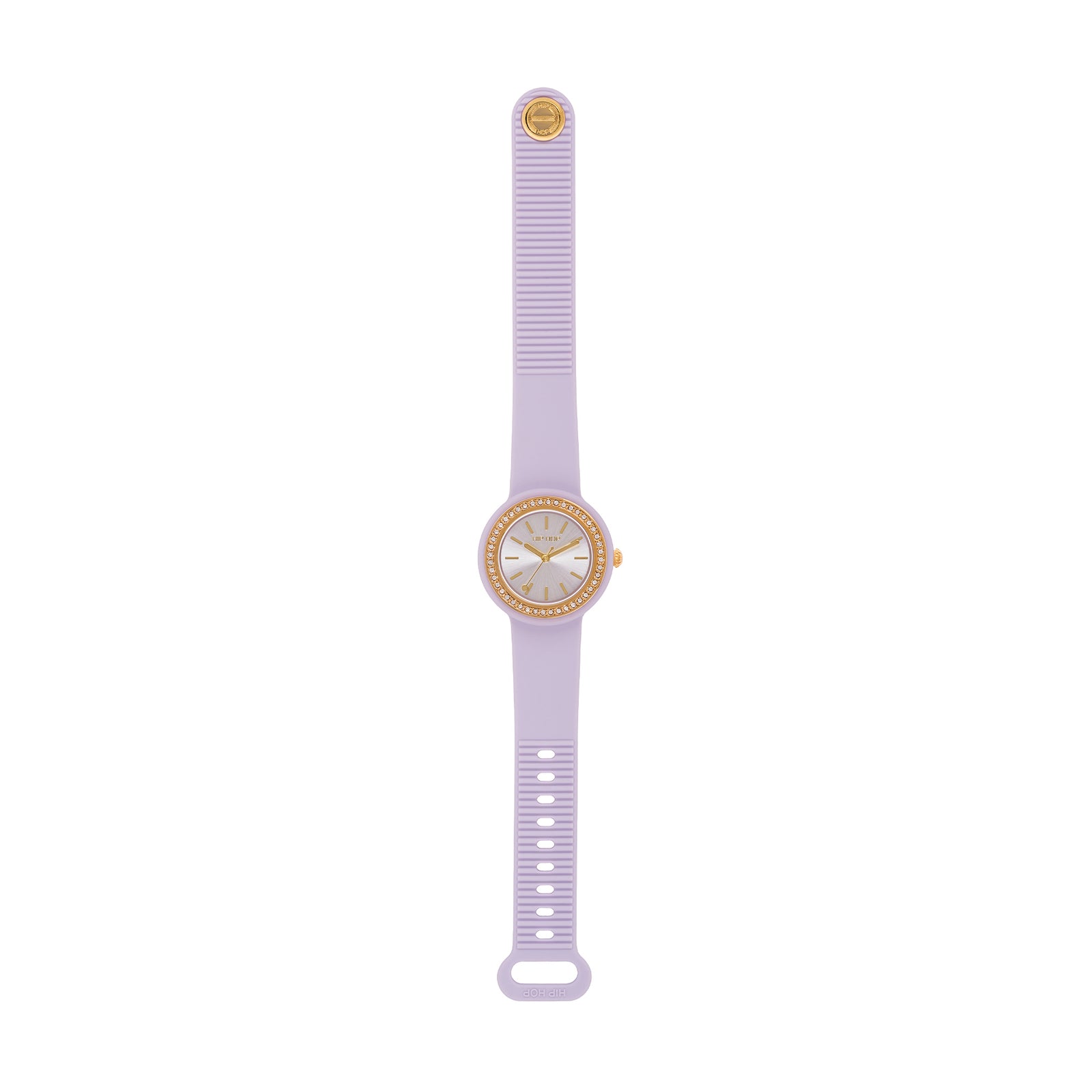 Orologio Hip Hop Hero.Dot Bezel HWU1343 donna 34 mm lilla-2b Gioielli