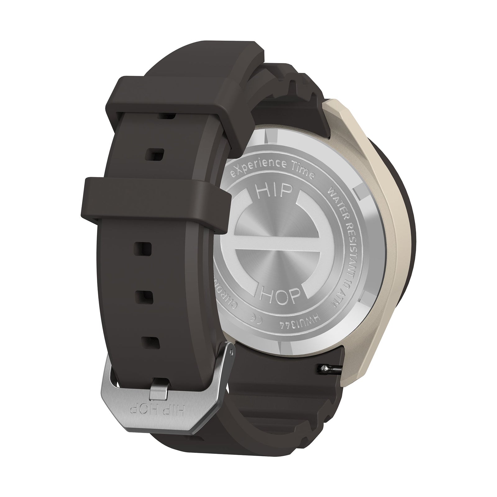 Orologio Hip Hop XT10 HWU1348 cronografo uomo 42 mm marrone-2b Gioielli