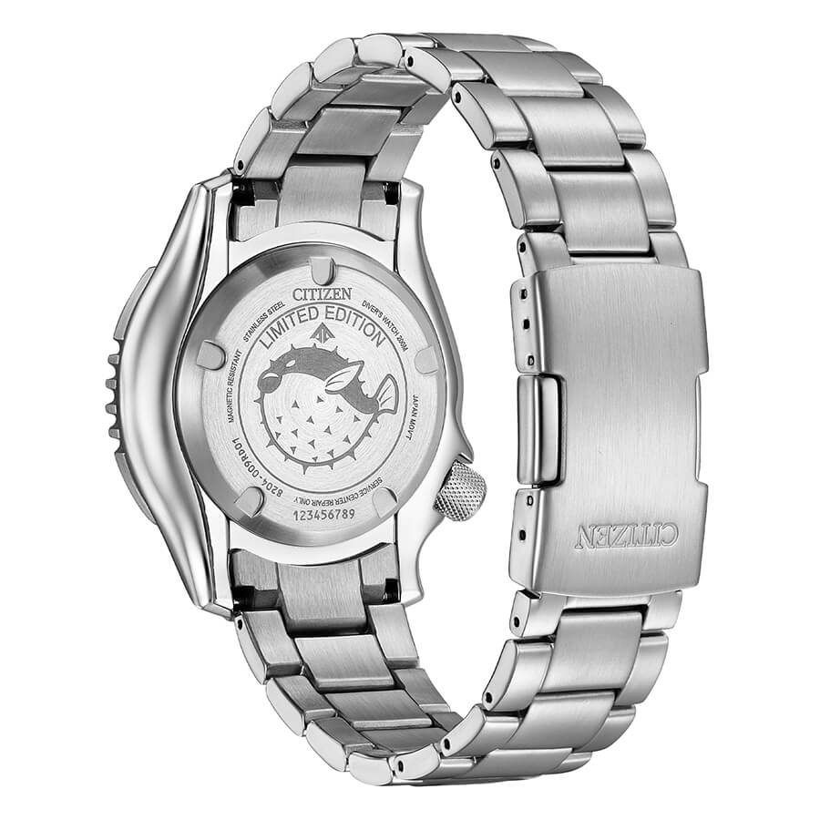 Orologio Citizen Promaster NY0160-66E Fugu Limited Edition uomo 42 mm-2b Gioielli