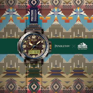 Orologio Casio Pro Trek Pendleton PRG-601PE-5ER uomo-2b Gioielli