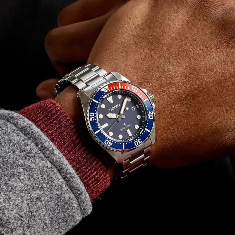 Orologio Seiko Prospex SNE595P1 solare uomo 41 mm-2b Gioielli