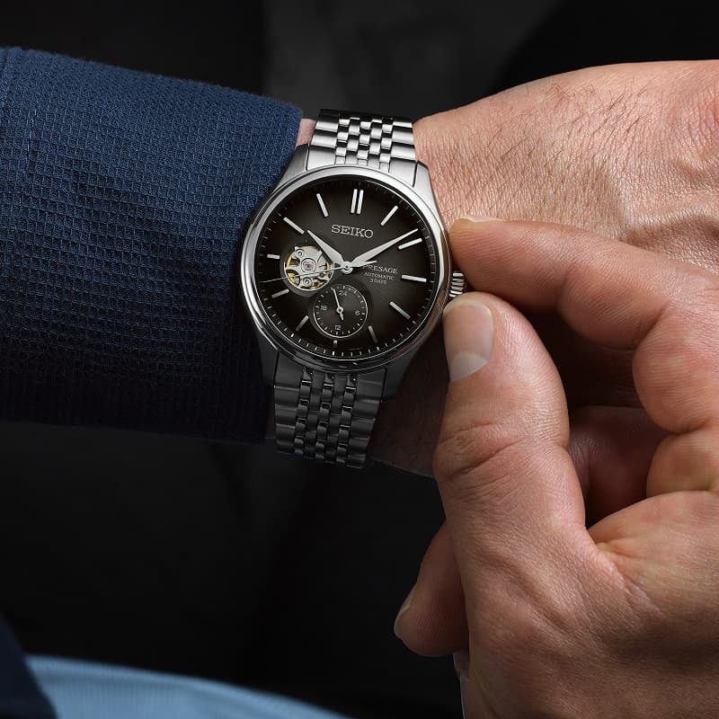 Orologio Seiko Presage SPB471J1 Sumiiro automatico uomo 40 mm-2b Gioielli