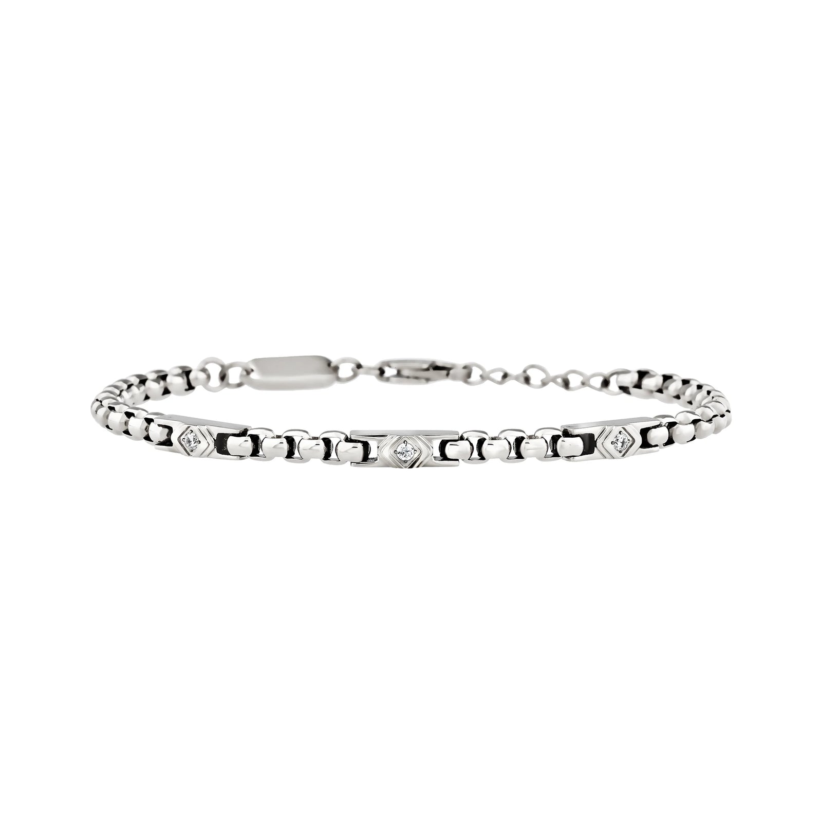 Bracciale Breil Eterna TJ4167 uomo acciaio 19–21 cm
