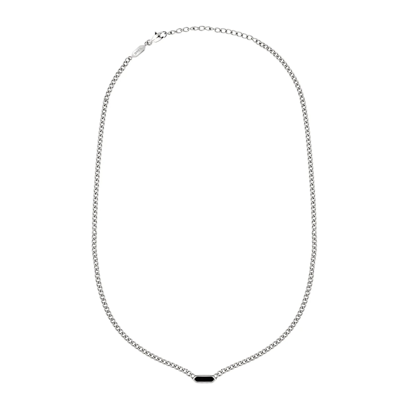Collana Breil Stylize TJ4132 uomo con agata nera-2b Gioielli
