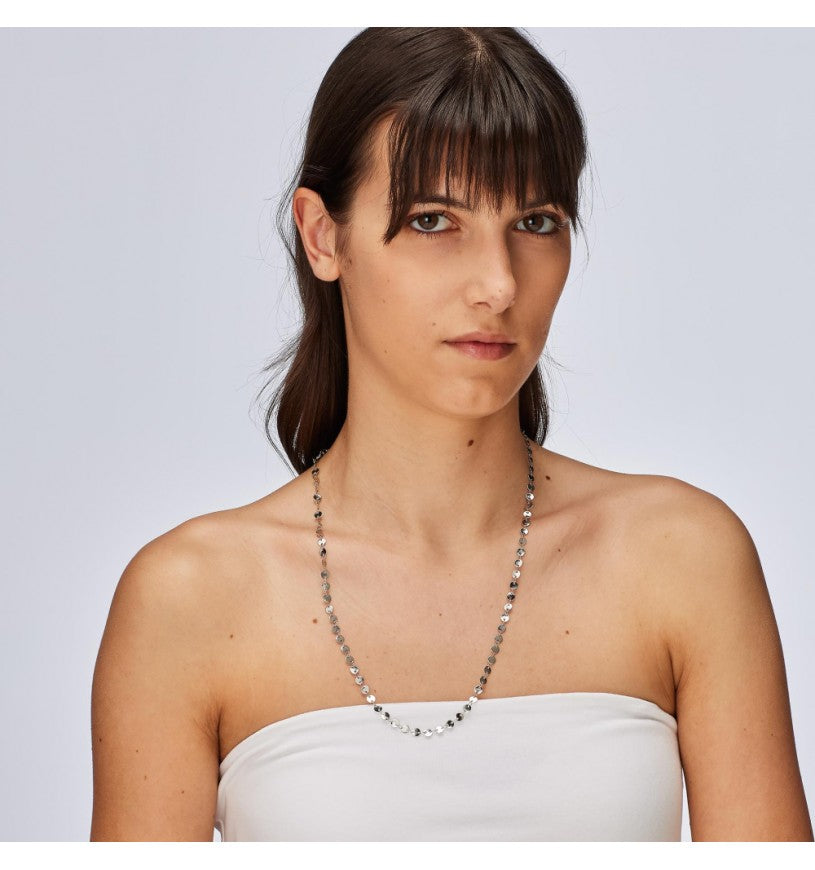 Collana lunga S’Agapõ Chunky SHK87 donna a dischetti