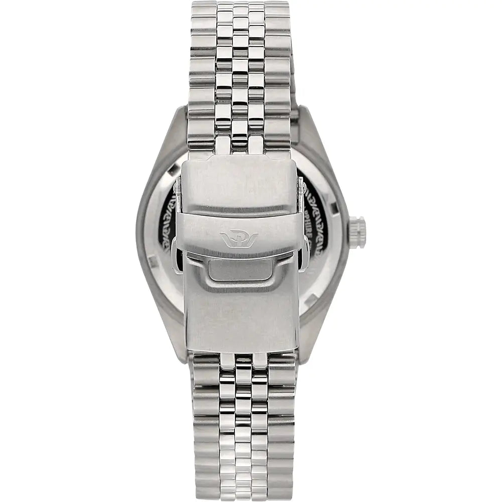 Philip Watch Caribe R8223597508, terza vista ufficiale del modello automatico con bracciale argento