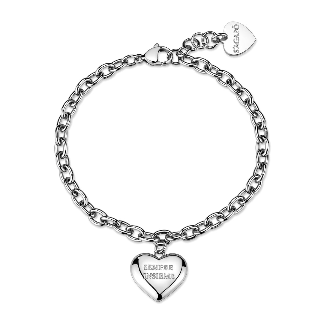 Bracciale S'Agapõ Be My Always SBM95 Sempre insieme-2b Gioielli
