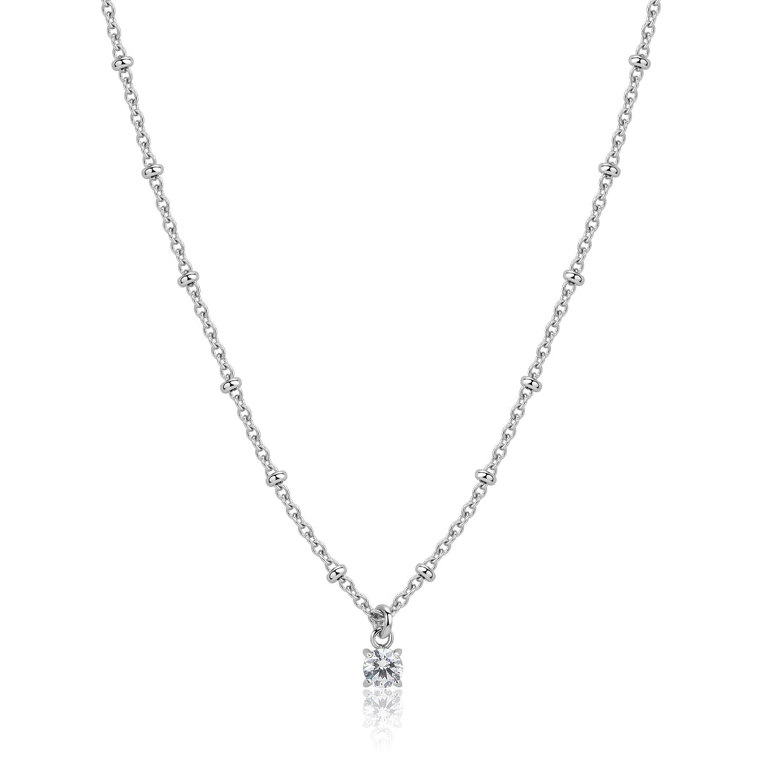 Collana S'Agapõ Joy SJY004 punto luce con cristallo-2b Gioielli
