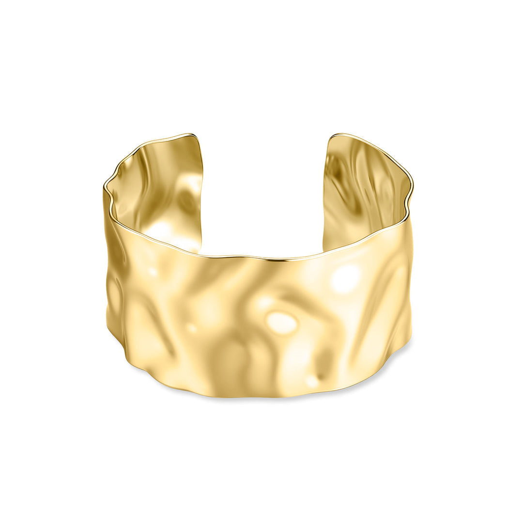 Bracciale S'Agapõ Emotion SMO14 rigido dorato-2b Gioielli