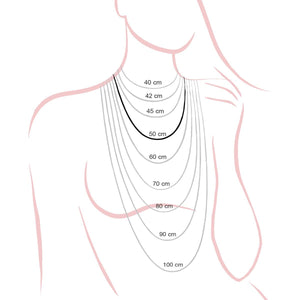 Collana argento rosario uomo donna-2b Gioielli