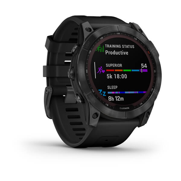Orologio Garmin Fenix 7X 010-02541-01 Solar Slate Gray 51 mm smartwatch-2b Gioielli