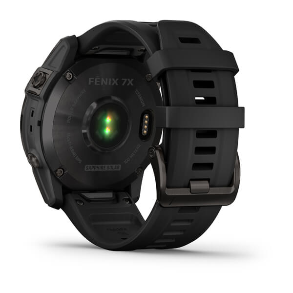 Orologio Garmin Fenix 7X 010-02541-11 Sapphire Solar Titanium Carbon Gray 51 mm smartwatch uomo-2b Gioielli