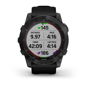 Orologio Garmin Fenix 7X 010-02541-23 Sapphire Solar Titanium Black 51 mm smartwatch-2b Gioielli
