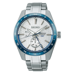 Orologio Seiko Presage SPB223J1 Sharp Edged GMT Limited Edition titanio-2b Gioielli