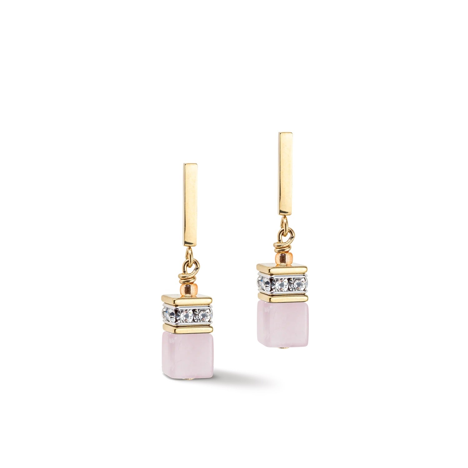 Orecchini Coeur de Lion Geocube 4605211920 Iconic Precious donna-2b Gioielli