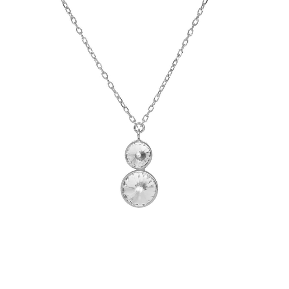 Collana Victoria Cruz Basic A4222-07HG argento donna-2b Gioielli