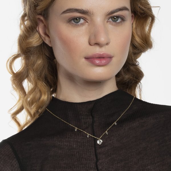 Collana Victoria Cruz A4421-07HG argento donna-2b Gioielli